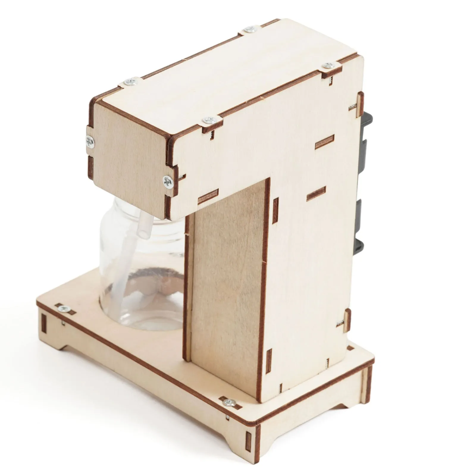 Wooden automatic induction foam hand washing model kit for teenagers DIY science project