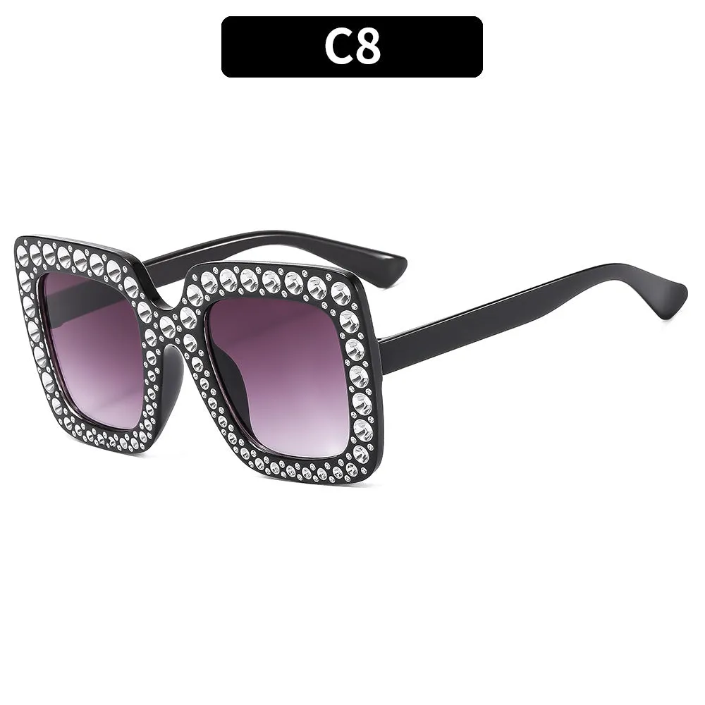 Plastic sunglasses storage case in black frame grey piece colour option for fashion eyewear protection