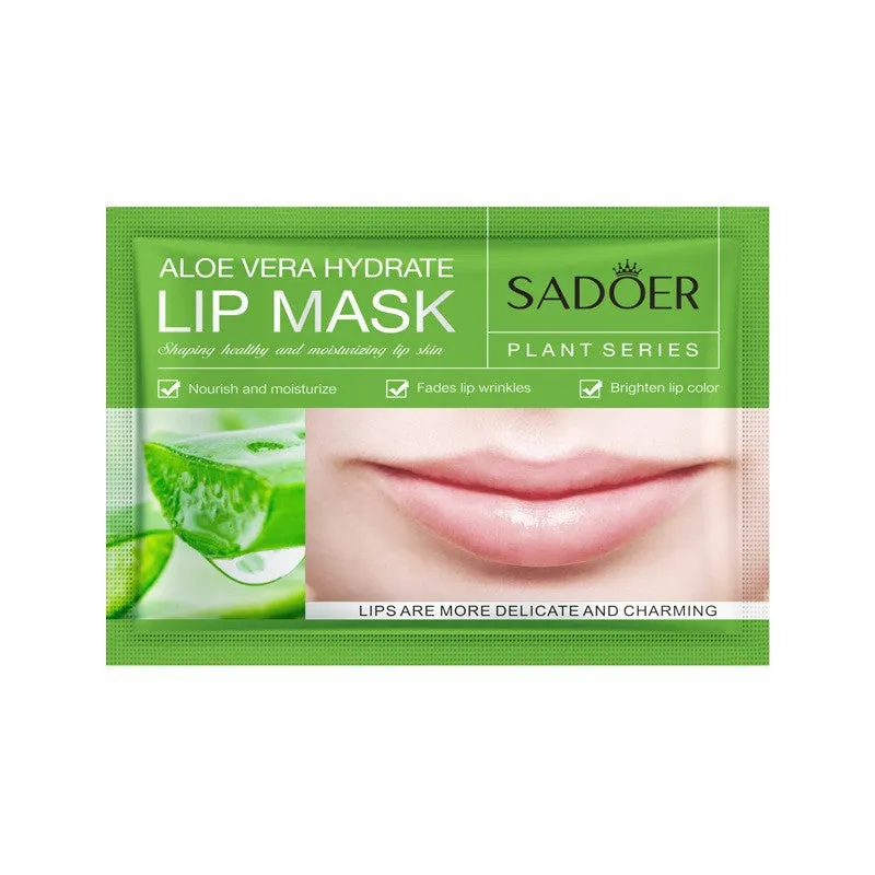 SADOER Avocado Fruit Series Lip Mask 8g in tube packaging for moisturising lip care treatment