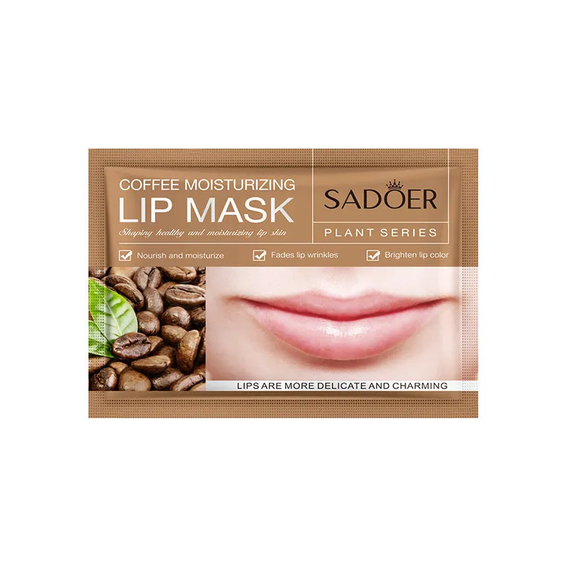 SADOER Avocado Fruit Series Lip Mask 8g in tube packaging for moisturising lip care treatment