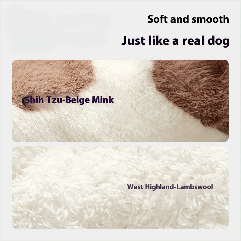 Password Dog electric plush simulation pet doll in Shih Tzu style with soft plush body