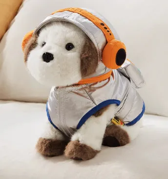 Password Dog electric plush simulation pet doll in Shih Tzu style with soft plush body