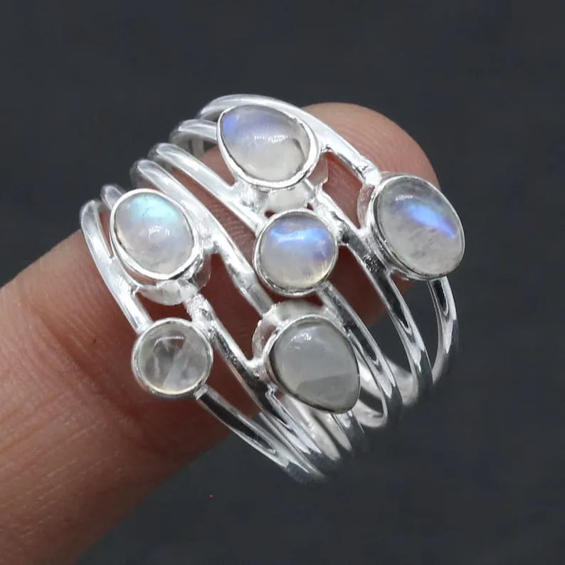 Silver irregular wide band ring for women made of zinc alloy on plain background showing full shape