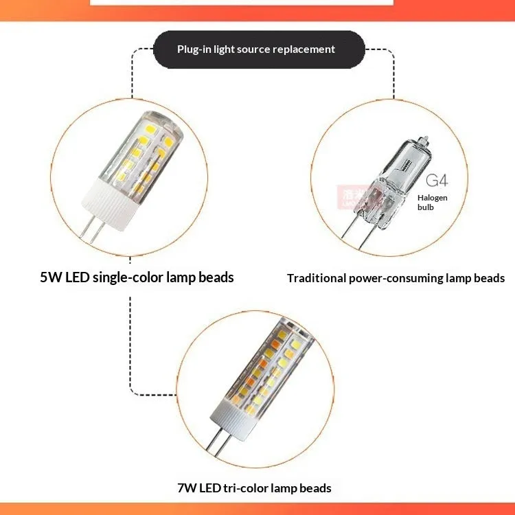 Mirror front bathroom wall lamp with double heads, warm white light option, universal style, 111v-240v
