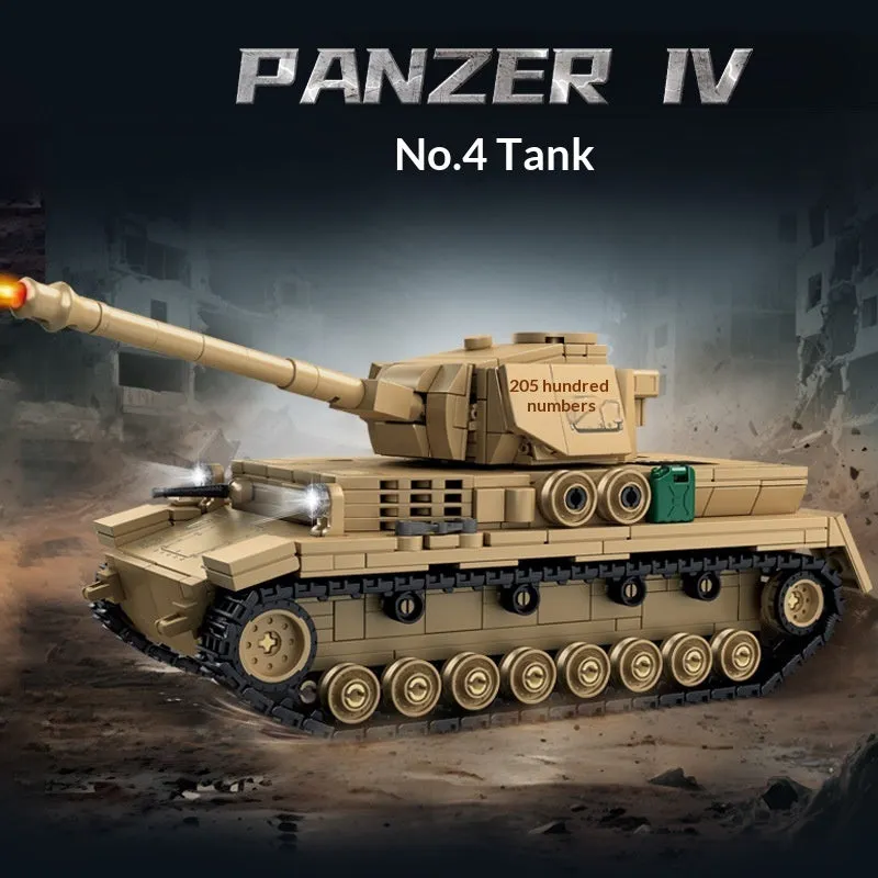 Plastic building blocks toy for military model assembly, multiple colour options