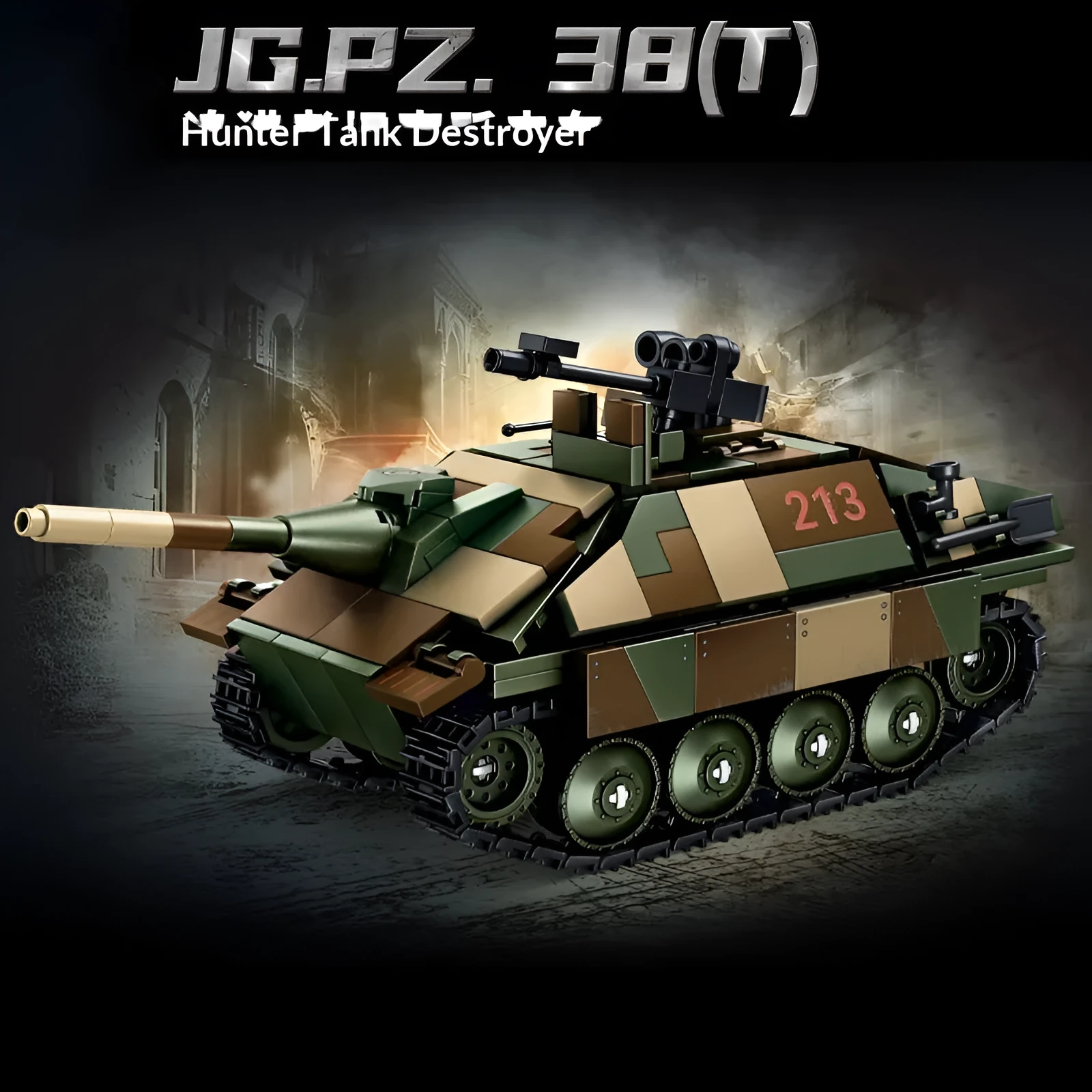 Plastic building blocks toy for military model assembly, multiple colour options