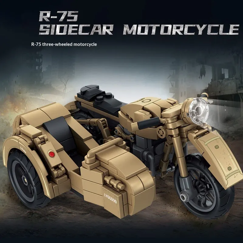 Plastic building blocks toy for military model assembly, multiple colour options
