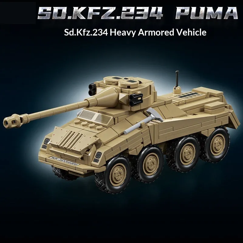 Plastic building blocks toy for military model assembly, multiple colour options