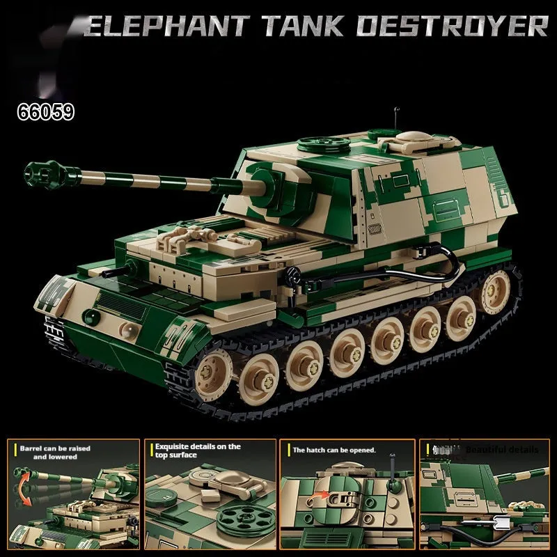 Plastic building blocks toy for military model assembly, multiple colour options