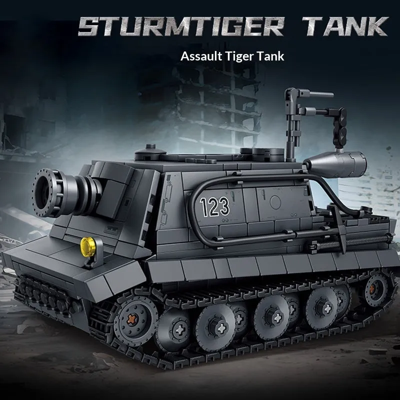 Plastic building blocks toy for military model assembly, multiple colour options