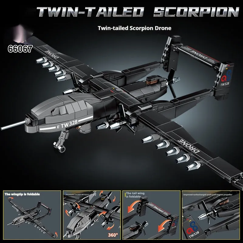 Plastic building blocks toy for military model assembly, multiple colour options
