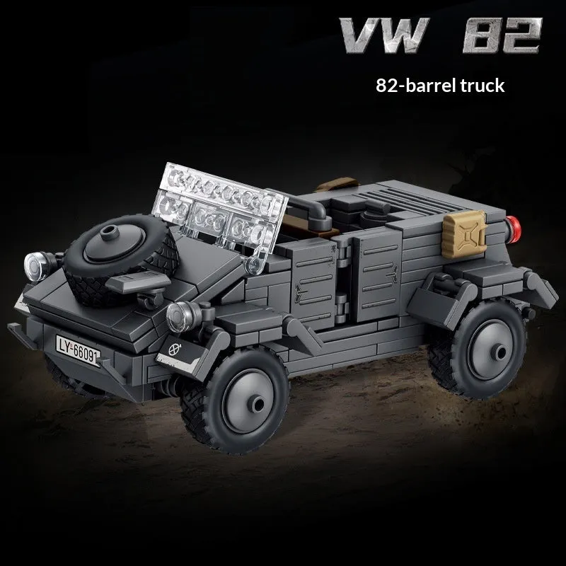 Plastic building blocks toy for military model assembly, multiple colour options