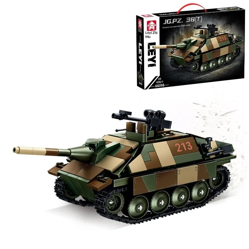 Plastic building blocks toy for military model assembly, multiple colour options