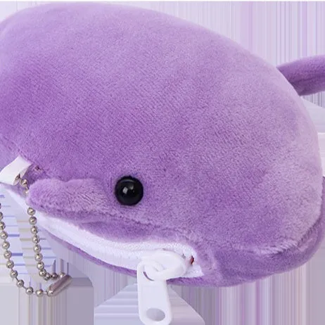 Cute Marine Animal Series manta ray plush toy 15cm in pink