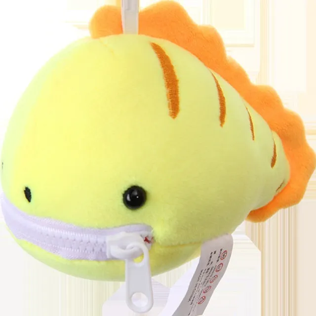 Cute Marine Animal Series manta ray plush toy 15cm in pink