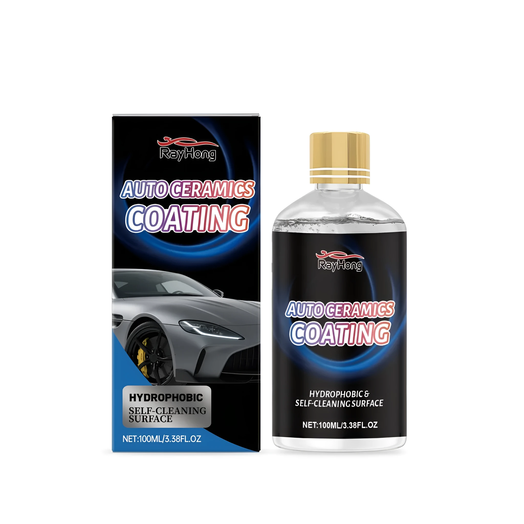 100ml bottle of PTFE automotive ceramic coating for car paint protection