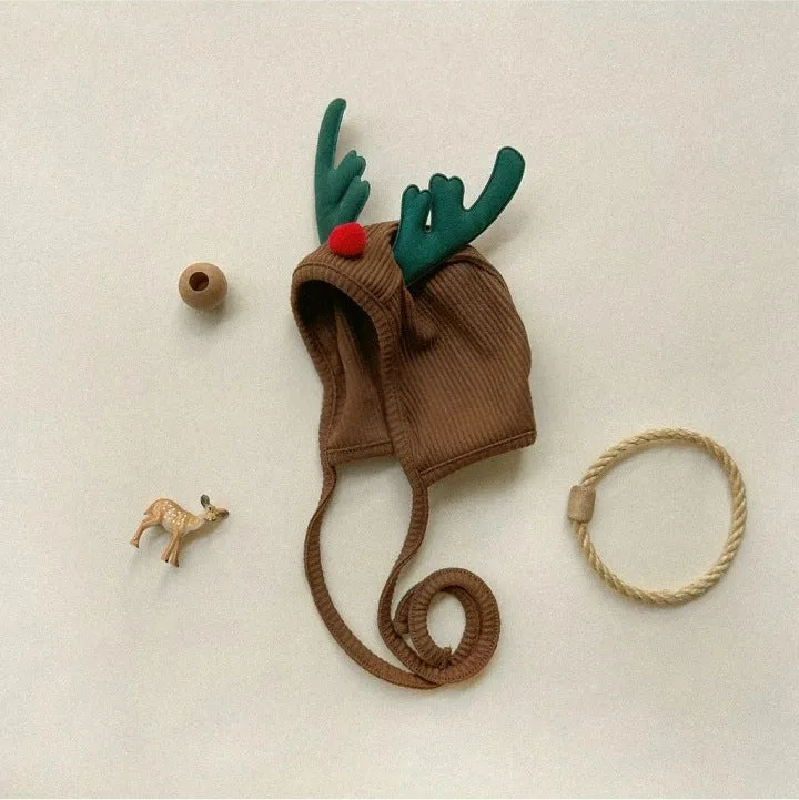 Baby combed cotton suspender jumpsuit in solid colour with hat, suitable for 66-90cm height