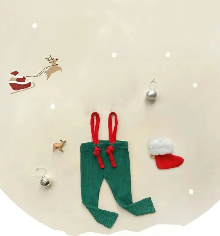 Baby combed cotton suspender jumpsuit in solid colour with hat, suitable for 66-90cm height