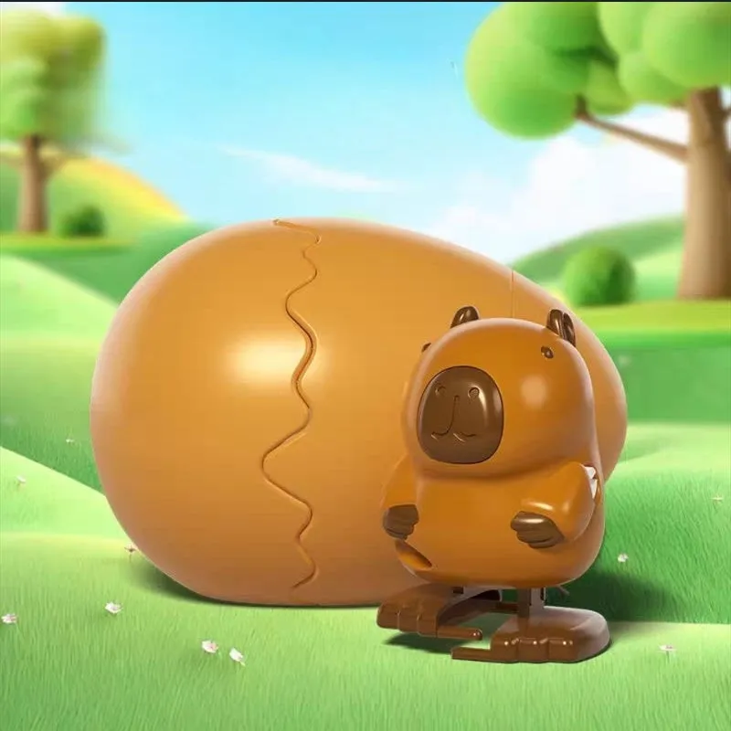 Jumping egg cute beast clockwork toy in plastic for teenagers 7-14 years old