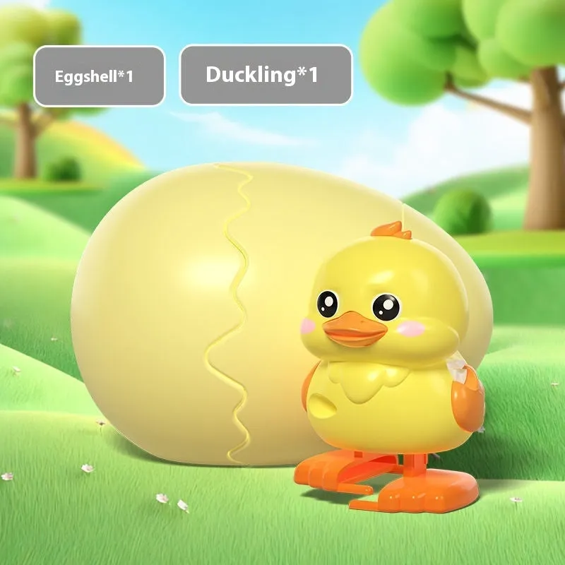 Jumping egg cute beast clockwork toy in plastic for teenagers 7-14 years old