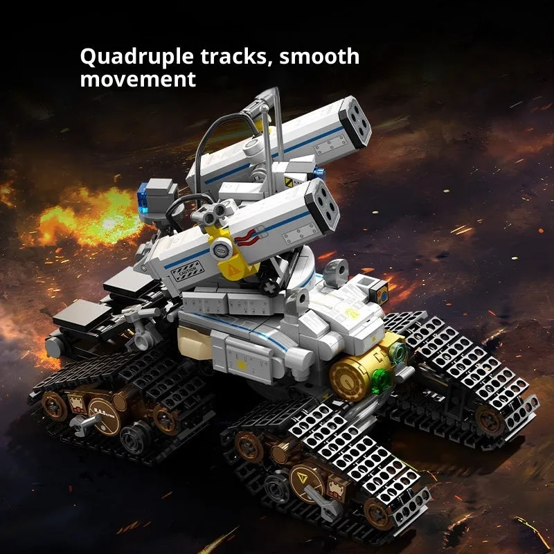 Deep cannon chariot assembly model building blocks toy for boys plastic small particles colour options