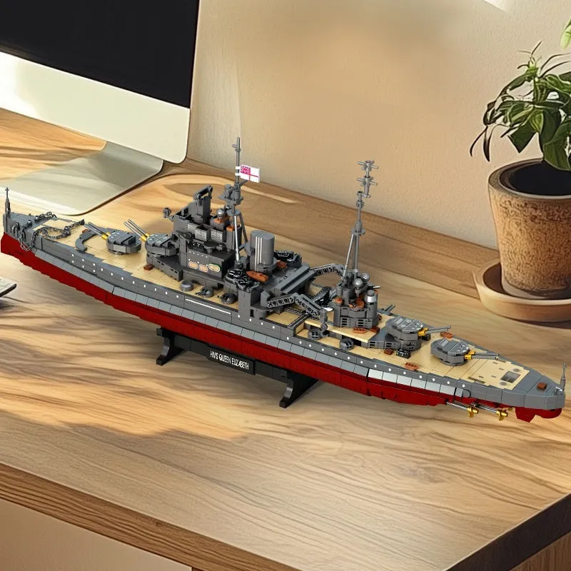Plastic building blocks battleship military model FC4207 for teenagers