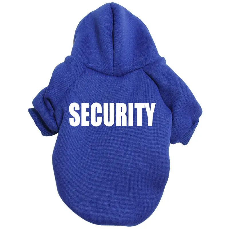 Solid colour polyester pet clothes for dogs and cats, British style, unisex, multiple sizes