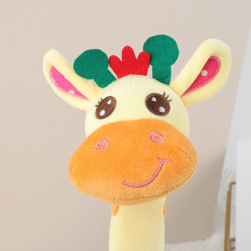Multi-function giraffe doll singing and dancing for children with English rechargeable version