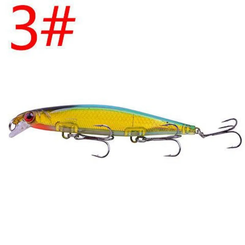 Tossing Submerged Suspended Mino Lure soft plastic fishing bait measuring 11cm with slow heavy 13.5g sink rate