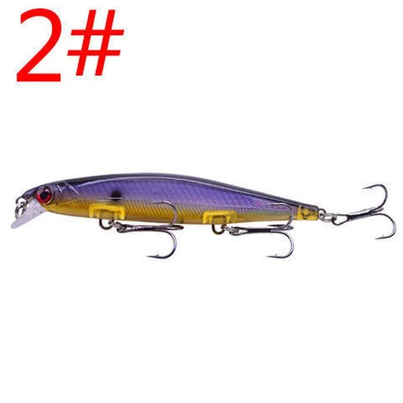 Tossing Submerged Suspended Mino Lure soft plastic fishing bait measuring 11cm with slow heavy 13.5g sink rate