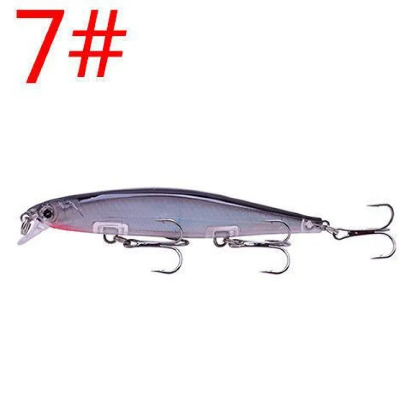 Tossing Submerged Suspended Mino Lure soft plastic fishing bait measuring 11cm with slow heavy 13.5g sink rate