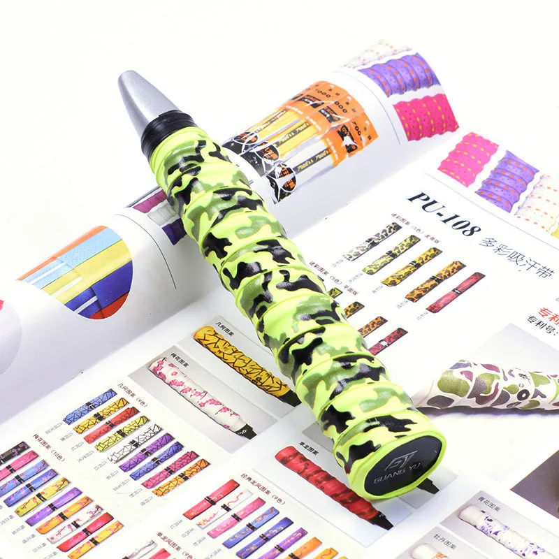PU camouflage printing sports winding tape in multiple colours for equipment grip enhancement