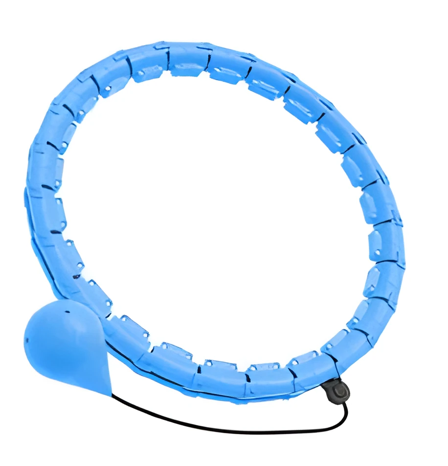 Detachable ABS massage soft ball in pink, blue or purple colour options for fitness and slimming