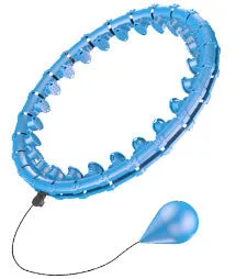 Detachable ABS massage soft ball in pink, blue or purple colour options for fitness and slimming