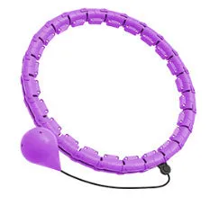 Detachable ABS massage soft ball in pink, blue or purple colour options for fitness and slimming