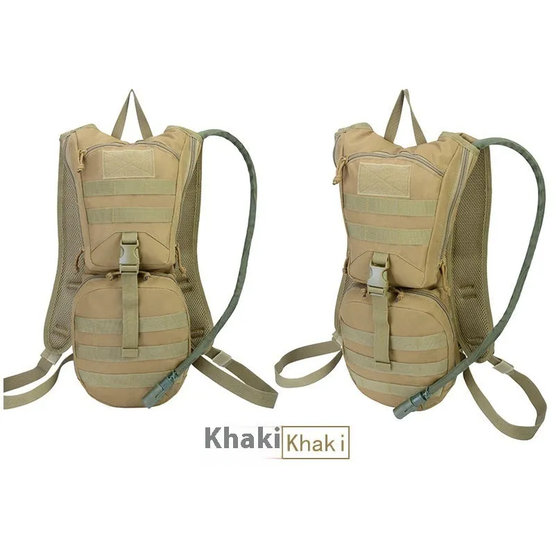 Tactical camouflage cycling backpack with large capacity for outdoor sports