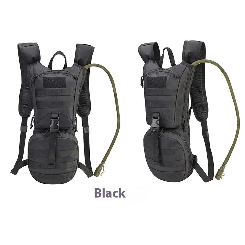 Tactical camouflage cycling backpack with large capacity for outdoor sports