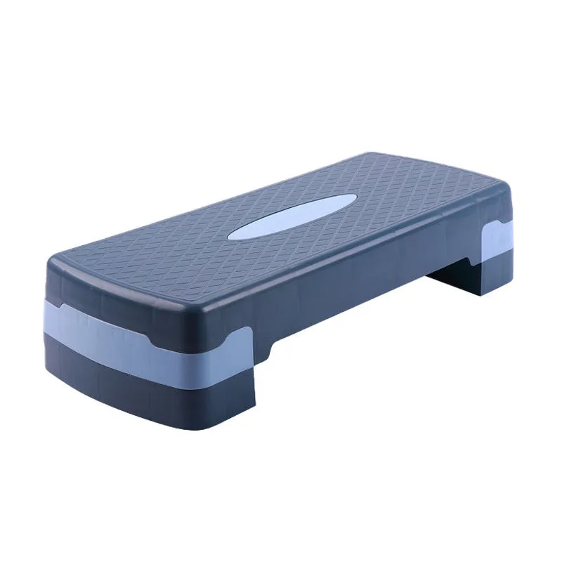 Fit Step aerobics platform in grey colour with dimensions 68cm length 28cm width 15cm height