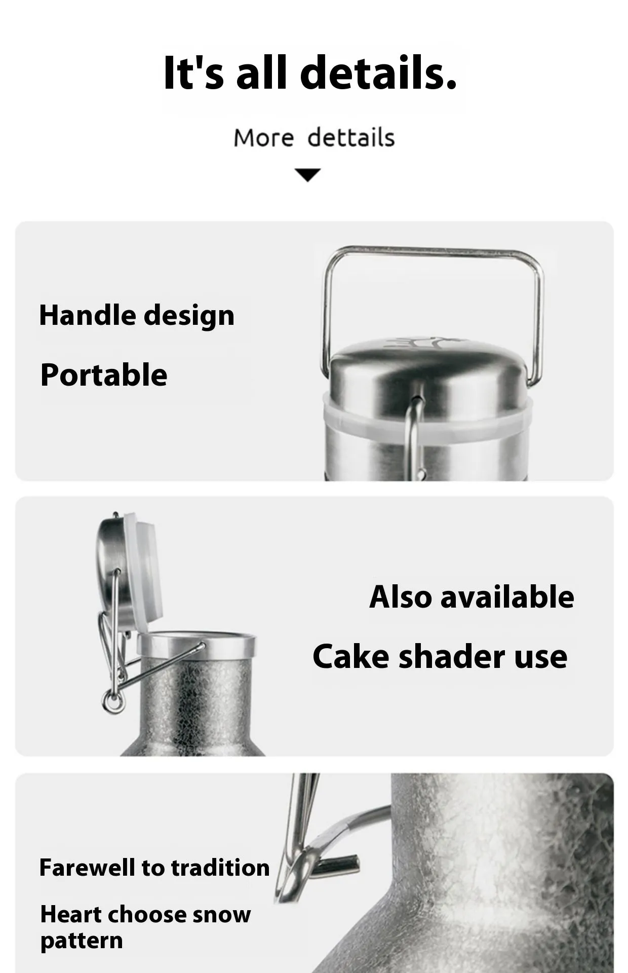 Large capacity stainless steel thermal pot with optional double-layer insulation for outdoor hydration