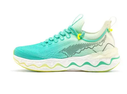 Women's cushioned running shoes with thick rubber soles in multiple colour options