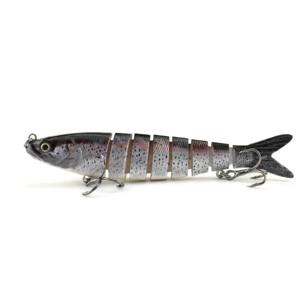 133mm bionic hard bait fishing lure in a fish shape, showing colour options.