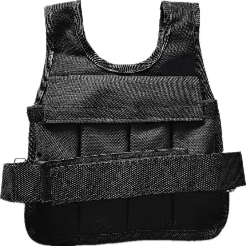 Children's adjustable weight vest with voile blouse construction showing secure closures
