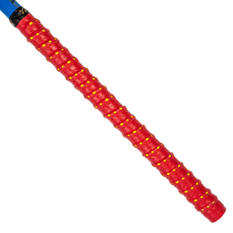 PU anti-slip sweatband for tennis racket in black, breathable and sweat-absorbing design