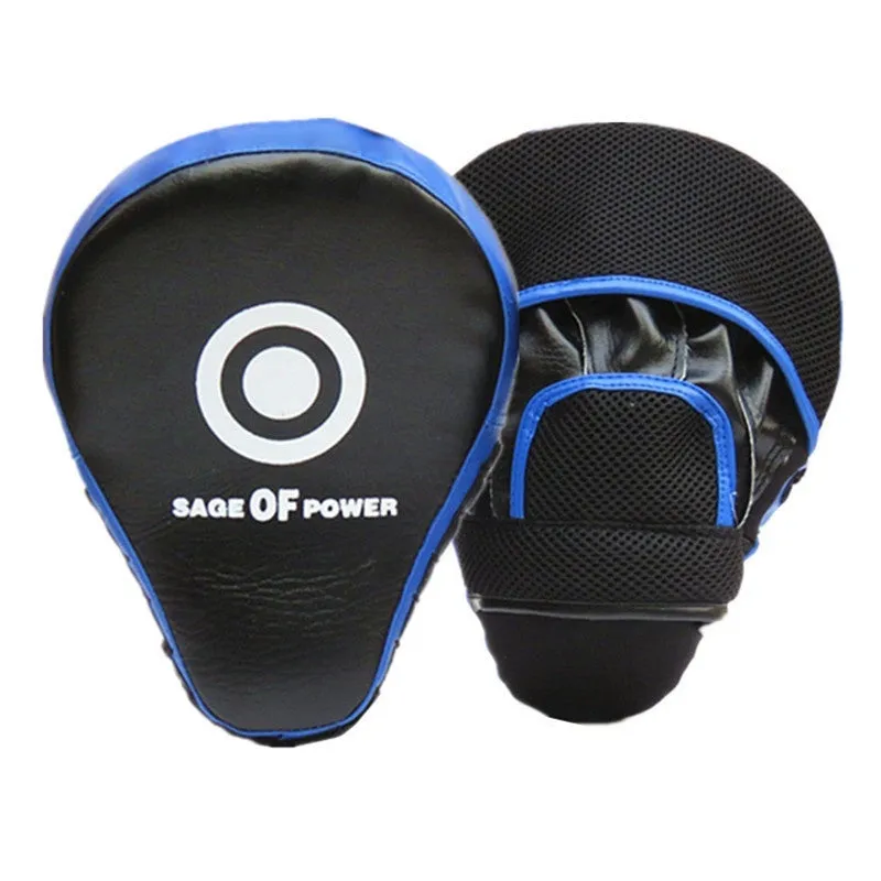 25cm boxing target pad with coloured edge options for martial arts training