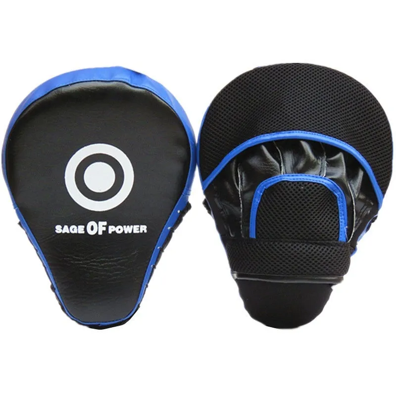 25cm boxing target pad with coloured edge options for martial arts training