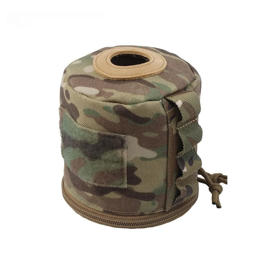 Outdoor waist-hanging ditty bag in nylon for camping tissue storage