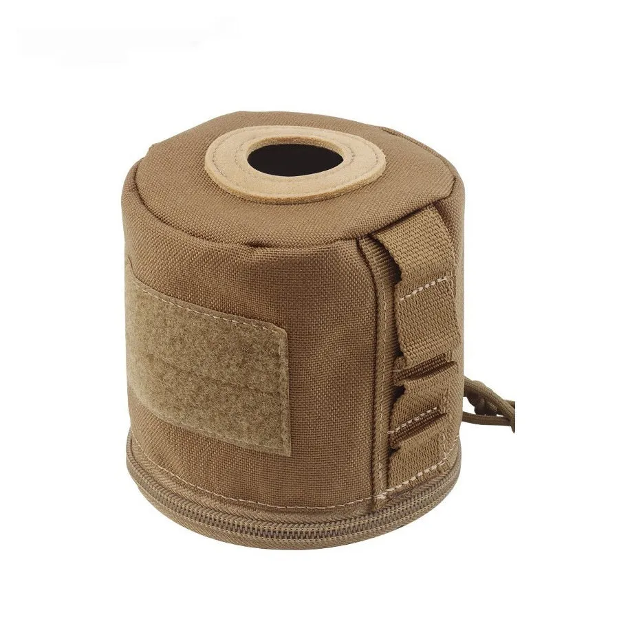Outdoor waist-hanging ditty bag in nylon for camping tissue storage