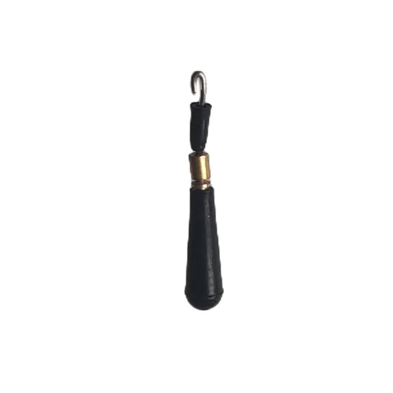 Copper head float base rotating fishing tackle accessory in three sizes on a blue background.