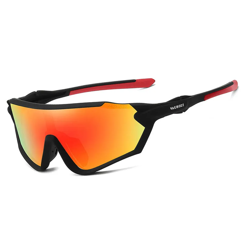 UV400 bicycle windproof goggles with full rim PC frame in DL frame colour option