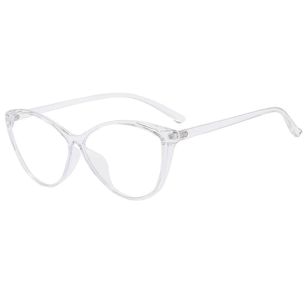 New triangle cat eye butterfly sunglasses black frame gray piece for women party cycling travel